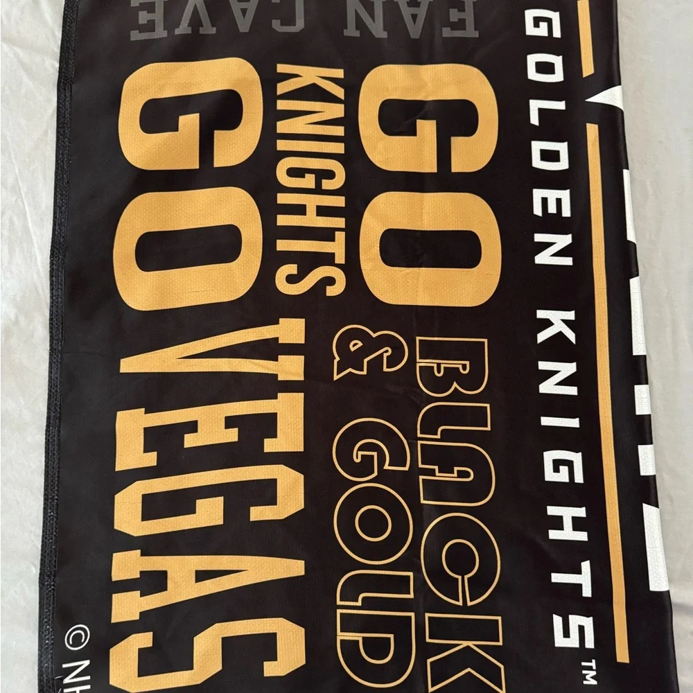 Evergreen Flag, Las Vegas Golden Knights, Fan Rules ES Gar, 18'' x 0.15'' inches